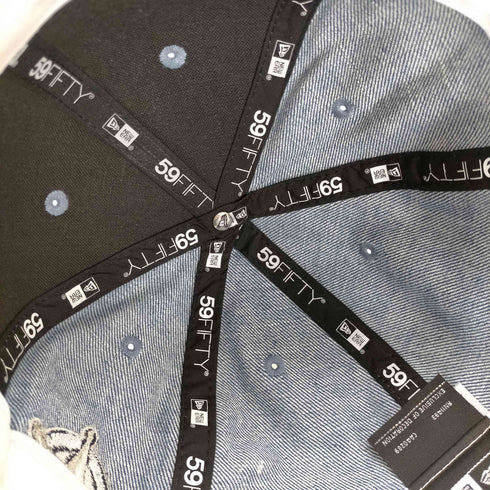 ニューエラ NEW ERA 59fifty デニムベースボールキャップ NEWEYORK メンズ 7 3/4