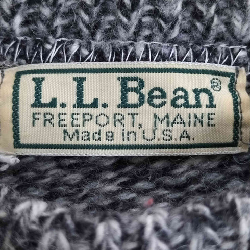 エルエルビーン L.L.Bean 90s USA製 ウール クルーネックニット メンズ import:S