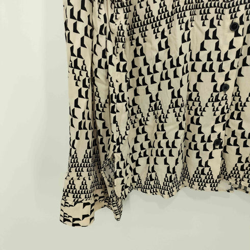 ザラ ZARA Printed Flowy Shirt レディース import:M