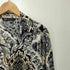 ザラ ZARA ペイズリー柄 サテン ロングスリーブシャツ レディース import:M