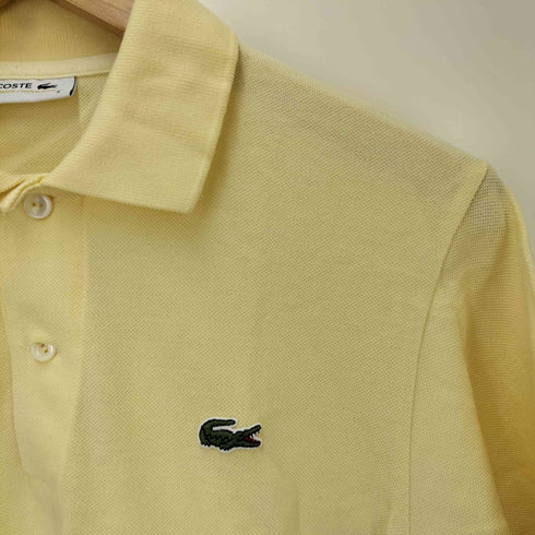 ラコステ LACOSTE 日本製 ワンポイント ロゴ 刺繍 S/S ポロシャツ メンズ JPN:2
