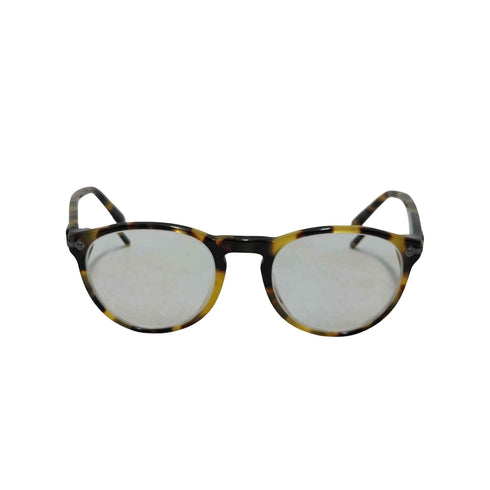 ラルフローレン RALPH LAUREN 金ロゴ 総柄 眼鏡 メンズ 47□19 145