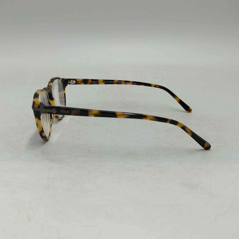 ラルフローレン RALPH LAUREN 金ロゴ 総柄 眼鏡 メンズ 47□19 145