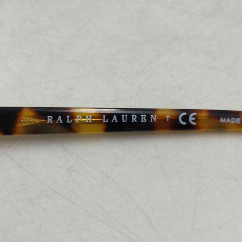 ラルフローレン RALPH LAUREN 金ロゴ 総柄 眼鏡 メンズ 47□19 145