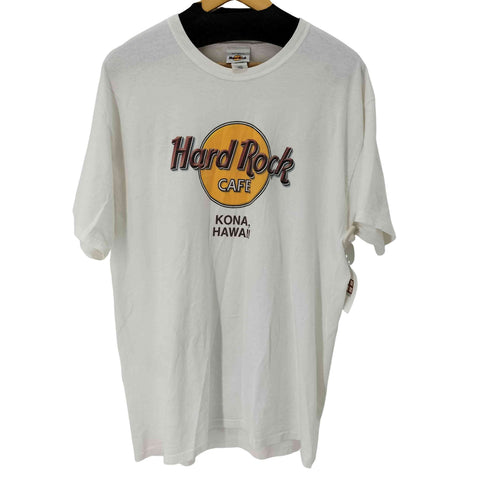 ハードロックカフェ Hard Rock Cafe USA製 S/S フロントロゴプリントクルーネックTシャツ メンズ