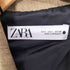 ザラ ZARA RUSTIC STRAIGHT CUT COAT レディース import:L