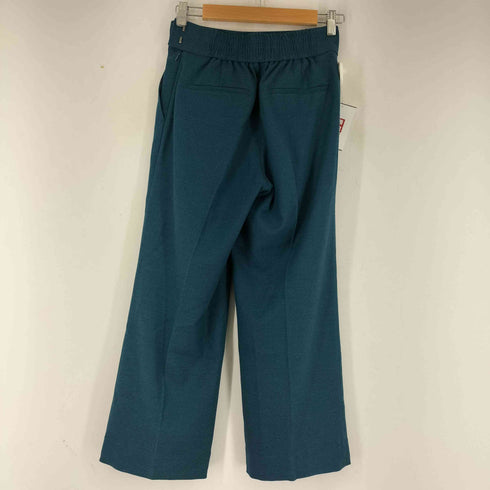 ユナイテッドアローズグリーンレーベルリラクシング UNITED ARROWS green label relaxing カルゼワイドストレートパンツ レディース 36