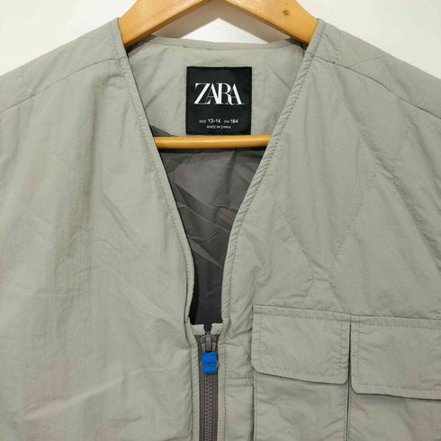 ザラ ZARA テクニカル キルティング ベスト レディース 13-14
