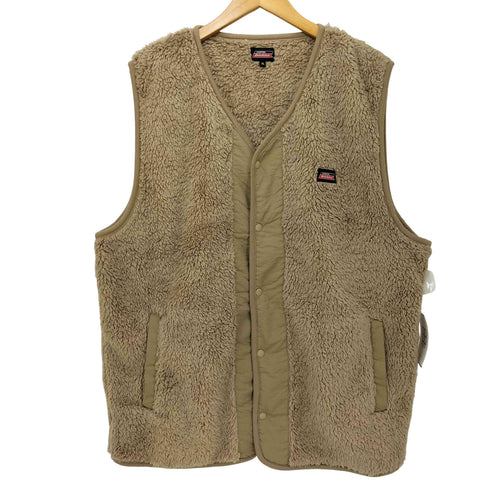 ジェニュインディッキーズ GENUINE Dickies シャギーボアベスト ファーベスト メンズ XL
