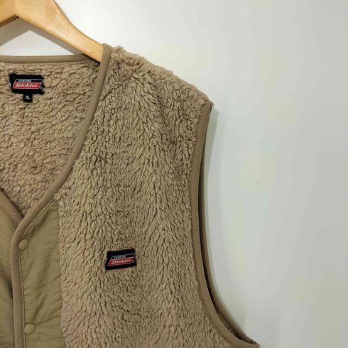 ジェニュインディッキーズ GENUINE Dickies シャギーボアベスト ファーベスト メンズ XL
