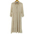 ザラ ZARA Panelled Linen Blend Midi Dress パネルド リネンブレンド ミディドレス レディース import:M