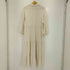 ザラ ZARA Panelled Linen Blend Midi Dress パネルド リネンブレンド ミディドレス レディース import:M