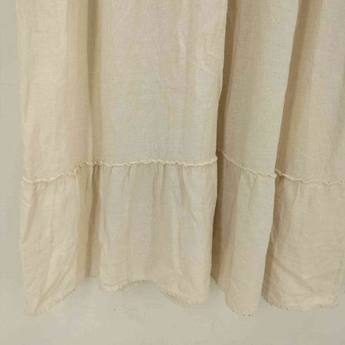 ザラ ZARA Panelled Linen Blend Midi Dress パネルド リネンブレンド ミディドレス レディース import:M