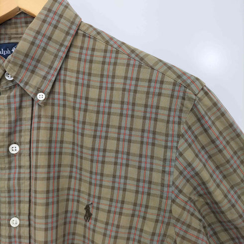ラルフローレン RALPH LAUREN CUSTOM FIT ボタンダウンシャツ メンズ import:S