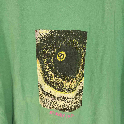 ステューシー Stussy 21SS ACID EYE TEE アシッド アイ Tシャツ 8ボール メンズ import:XL