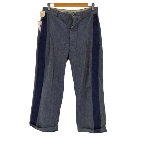 armee フランス軍 ヒッコリーサスペンダーパンツ メンズ