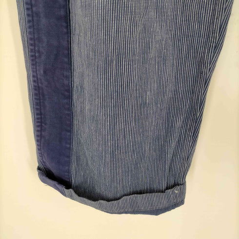 armee フランス軍 ヒッコリーサスペンダーパンツ メンズ
