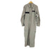 チャムス CHUMS HURRICANE COVERALL Booby ストライプ ヒッコリー デニムオーバーオール メンズ JPN:XL
