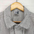 チャムス CHUMS HURRICANE COVERALL Booby ストライプ ヒッコリー デニムオーバーオール メンズ JPN:S
