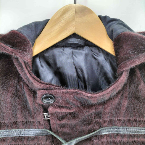 セマンティックデザイン semanticdesign フェイクファー ショート ダッフルコート Y2K メンズ import:S