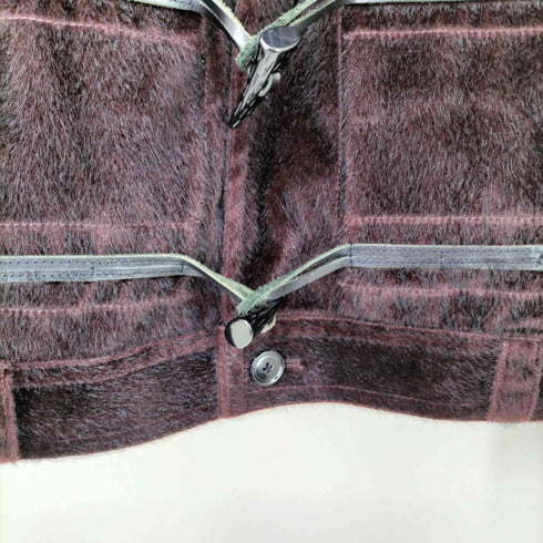 セマンティックデザイン semanticdesign フェイクファー ショート ダッフルコート Y2K メンズ import:S