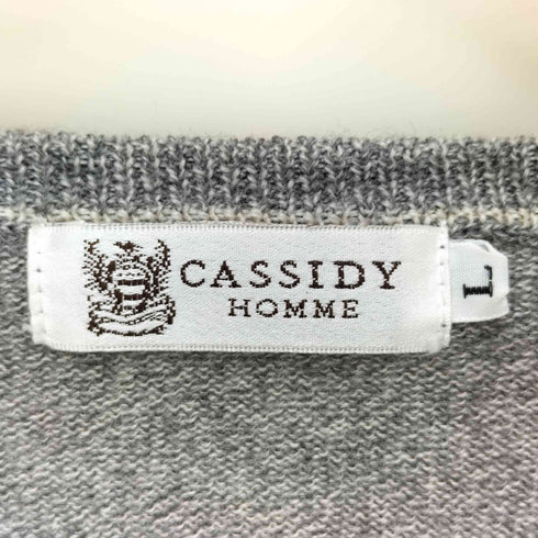Cassidy ヘンリーネック ウール ニット メンズ import:L