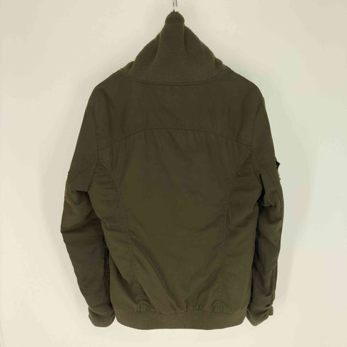 COLLARS カラーズ スカルワッペン フルジップ ダブルジップ 中綿 フライトジャケット MA-1 メンズ JPN:M