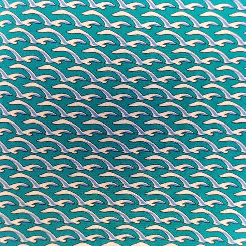 ブルックスブラザーズ BROOKS BROTHERS 総柄 シルクネクタイ メンズ