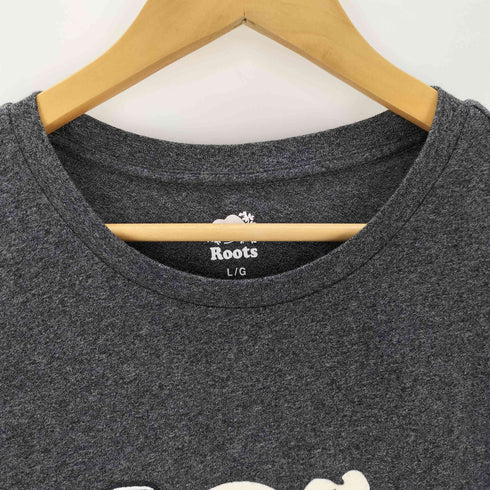 ルーツ Roots フェルトデザインクルーネックTシャツ メンズ JPN:L