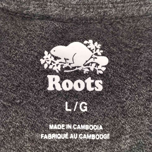 ルーツ Roots フェルトデザインクルーネックTシャツ メンズ JPN:L