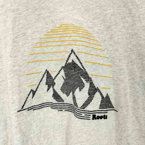 ルーツ Roots 刺繍クルーネックTシャツ メンズ JPN:L