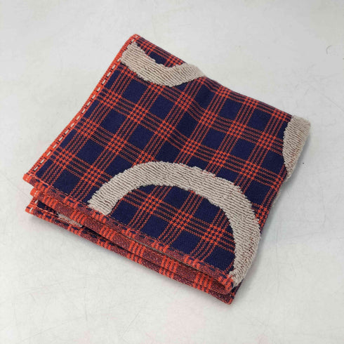 ヴィヴィアンウエストウッド Vivienne Westwood オーブ刺繍 チェック柄 サークルデザイン ハンカチ レディース