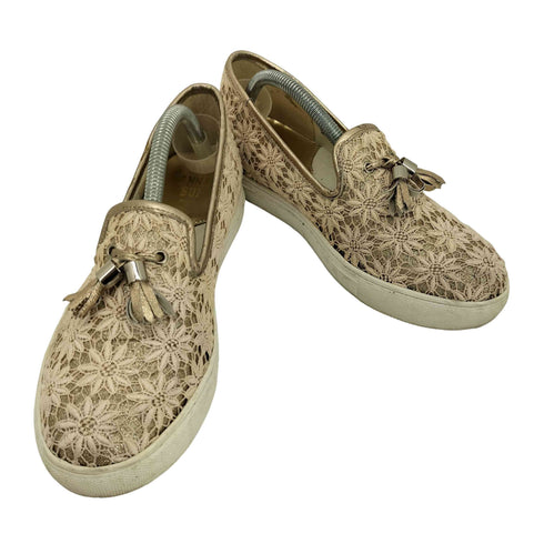 アナスイ ANNA SUI フラワーレース タッセルスリッポンスニーカー レディース JPN:24