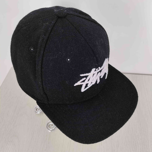 ステューシー Stussy CAPZ ロゴ刺繍 ウール 6パネルキャップ メンズ ONE SIZE