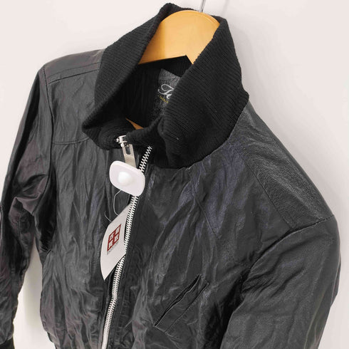 TASS STANDARD ピックレザー ダブルジップ ジャケット メンズ import:L