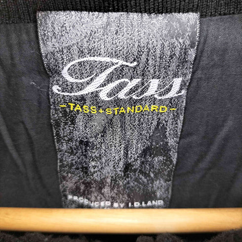 TASS STANDARD ピックレザー ダブルジップ ジャケット メンズ import:L