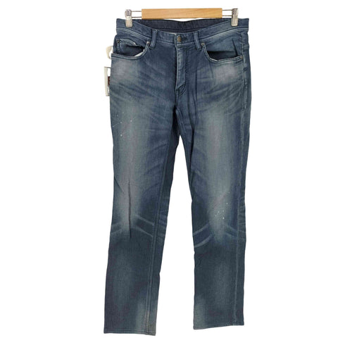 エポカウォモ Epoca uomo ストレートデニムパンツ ペンキ飛び メンズ JPN:48