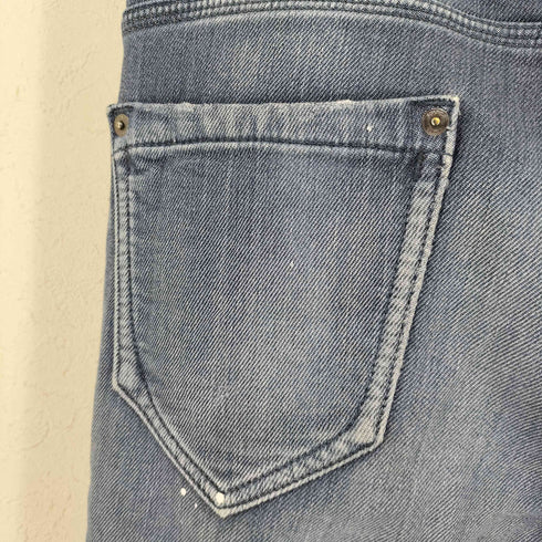 エポカウォモ Epoca uomo ストレートデニムパンツ ペンキ飛び メンズ JPN:48