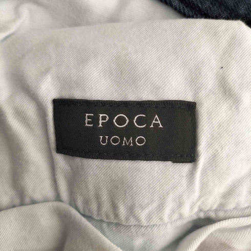 エポカウォモ Epoca uomo ストレートデニムパンツ ペンキ飛び メンズ JPN:48