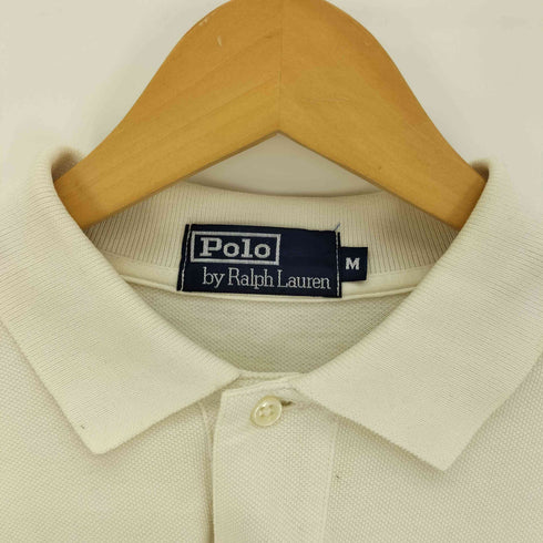 ポロバイラルフローレン Polo by RALPH LAUREN ポニー 刺繍 L/S ポロ シャツ メンズ import:M