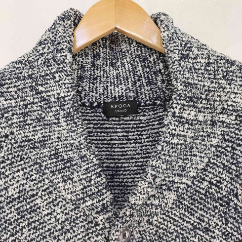 エポカウォモ Epoca uomo ショールカラーニットカーディガン メンズ JPN:50