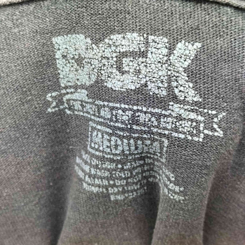 DGK HEAVY METAL フロントプリント S/S クルーネック Tシャツ メンズ M