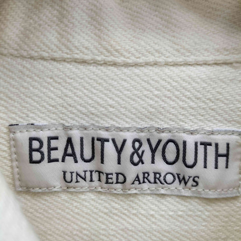 ビューティーアンドユースユナイテッドアローズ BEAUTY & YOUTH UNITED ARROWS モダン デニム 2ポケット ビッグ シルエット シャツ メンズ JPN:M