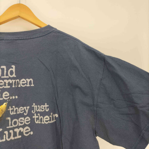 コロンビア Columbia フライ フィッシング ルアー 両面 プリント Tシャツ メンズ import:L