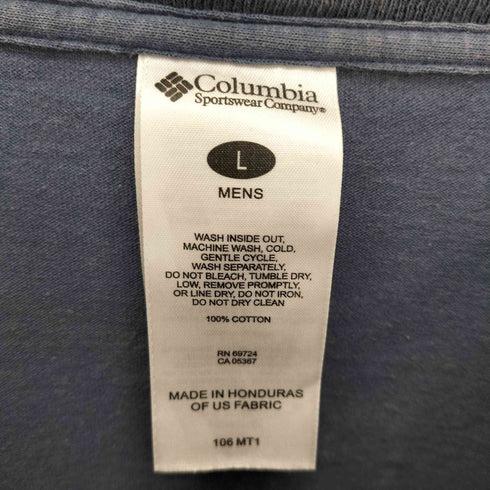 コロンビア Columbia フライ フィッシング ルアー 両面 プリント Tシャツ メンズ import:L