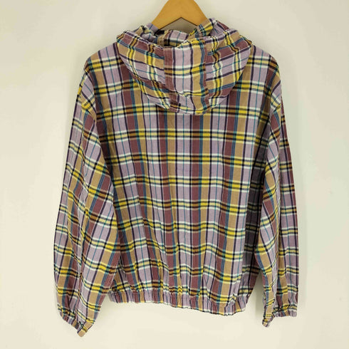 CITY CATS マルチカラー チェック柄 L/S シャツ パーカー メンズ M