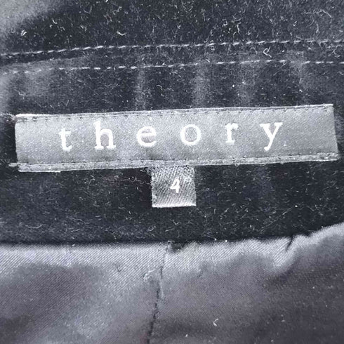 セオリー theory USA製 ベロアテーラードジャケット レディース US:4