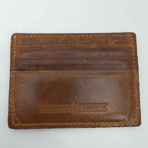 Smathers & Branson 素材切替デザインカードケース メンズ