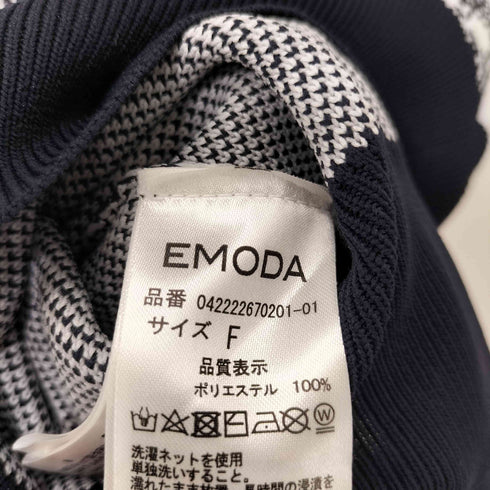 エモダ EMODA コンパクト2WAYニット レディース F