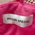 メゾンスペシャル MAISON SPECIAL 2way slab mesh Layered Bustier Tops レディース FREE